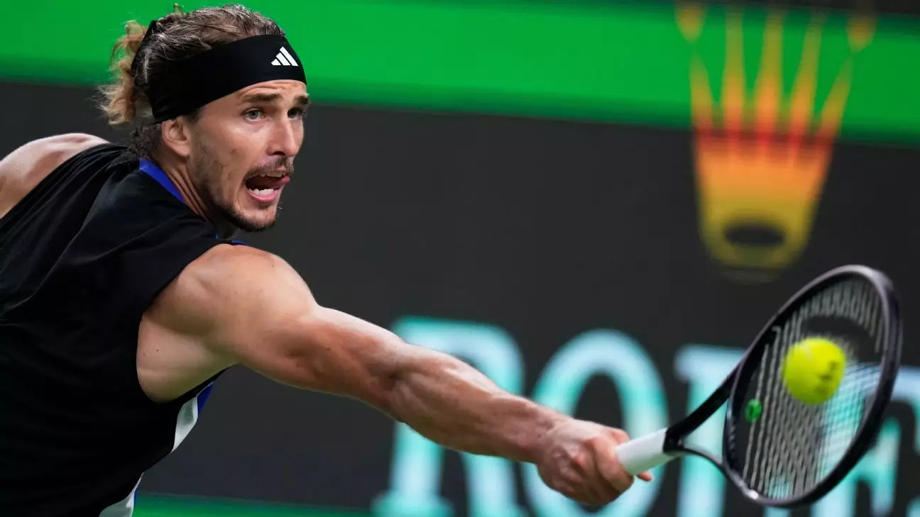 Explosive Showdowns at the Paris Masters: Zverev Triumphs Amidst Rising Stars