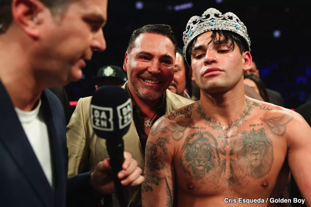 Ryan Garcia’s Upcoming Return: De La Hoya’s Vision and Strategic Decisions