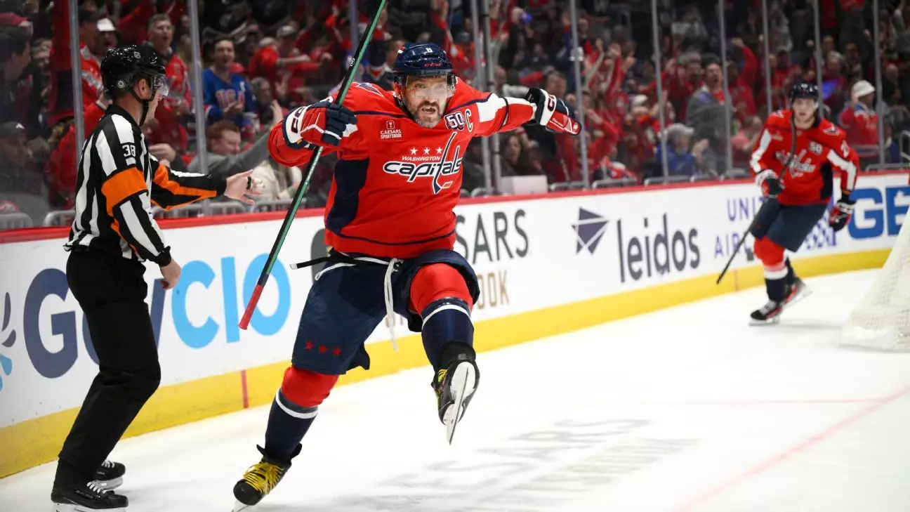 Alex Ovechkin: Legend hokeja, ktorá nepozná vek