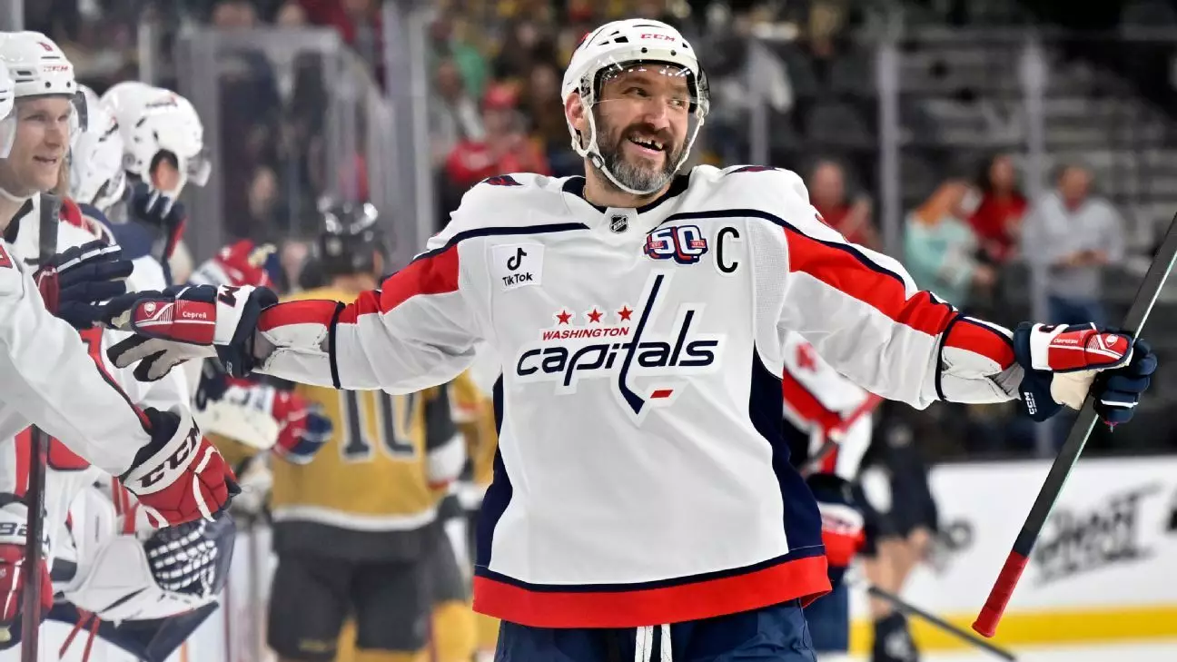 Alex Ovechkin dosiahol neuveriteľný hetrik a posunul Capitals k víťazstvu nad Golden Knights