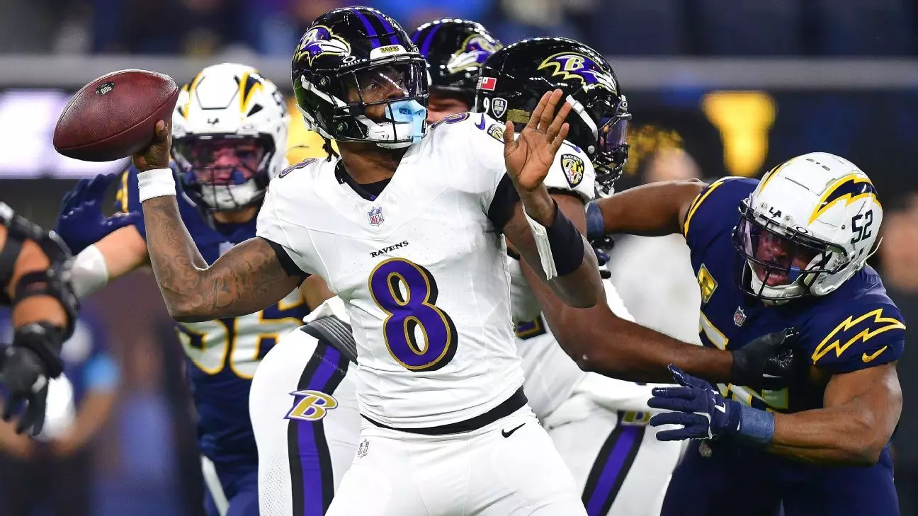 Sibling Showdown: Ravens Edge Chargers in Thrilling Contest