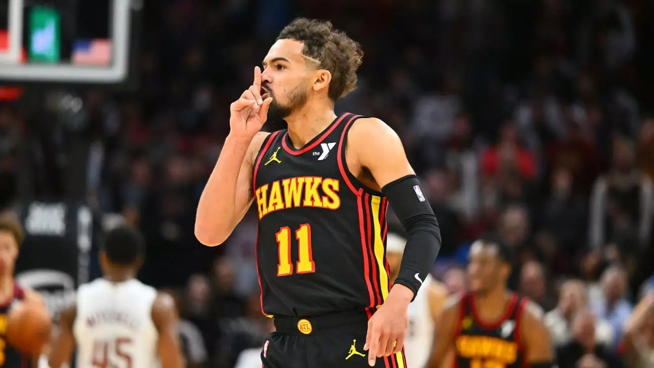 Trae Young Shines Bright in Atlanta’s Thrilling Victory Over Cleveland