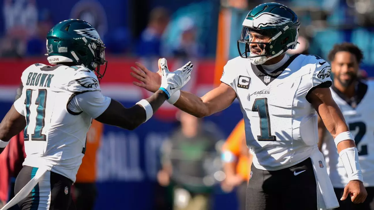 Vplyv tímových vzťahov na výkonnosť Philadelphia Eagles