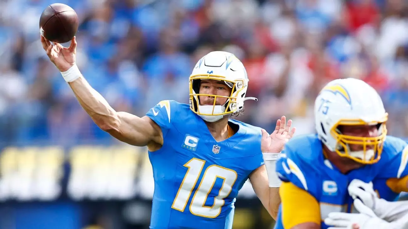 Justin Herbert: Cesta cez zranenia a odhodlanie viesť Chargers