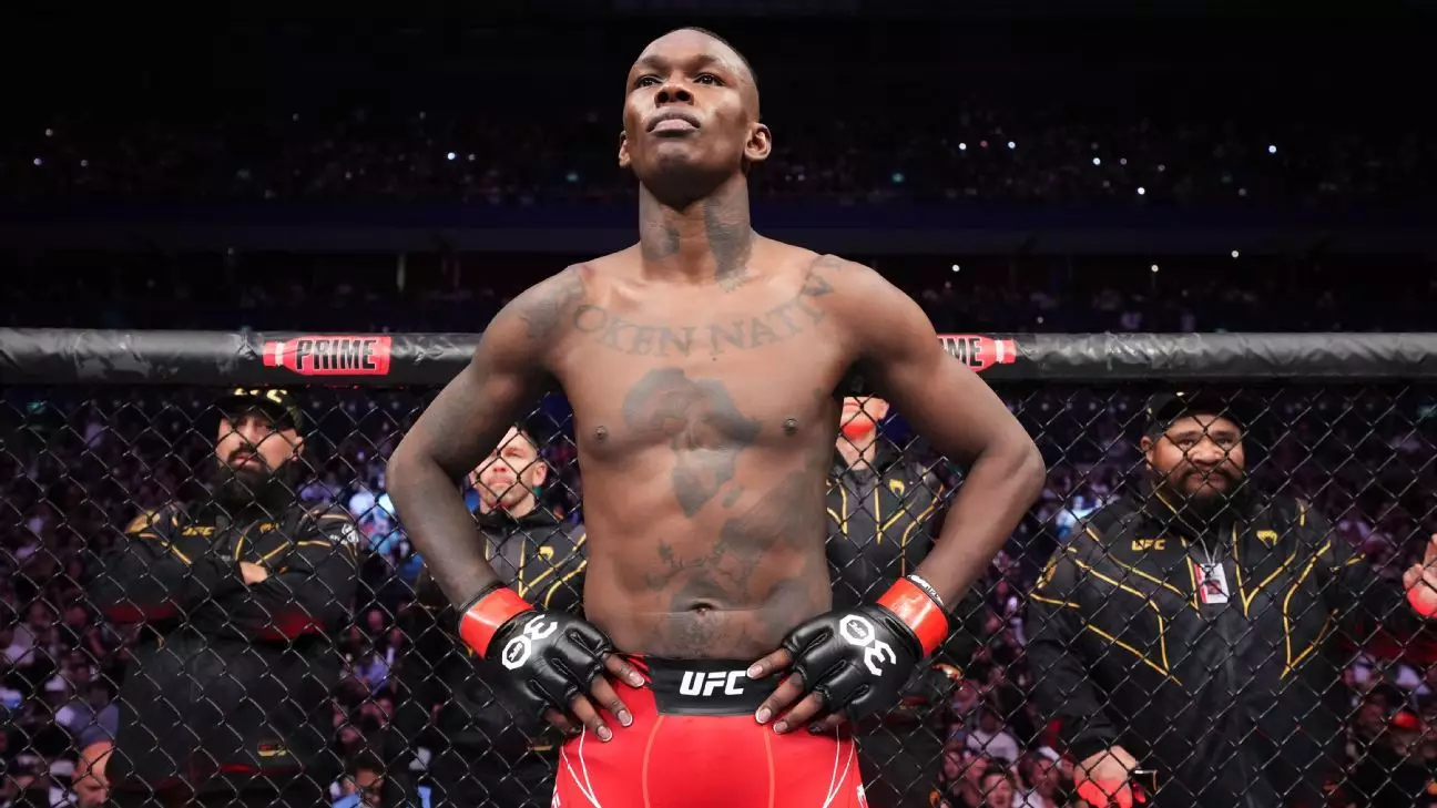 Izrael Adesanya vs. Nassourdine Imavov: Dôležitý krok v kariére bývalého šampióna UFC