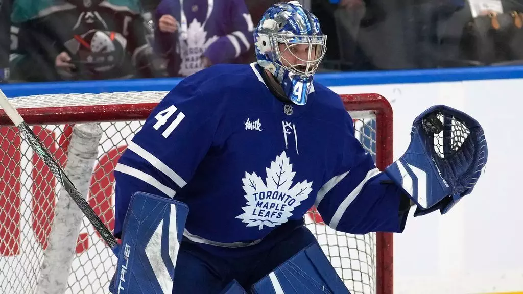 The Impact of Anthony Stolarz’s Injury on the Toronto Maple Leafs’ Season