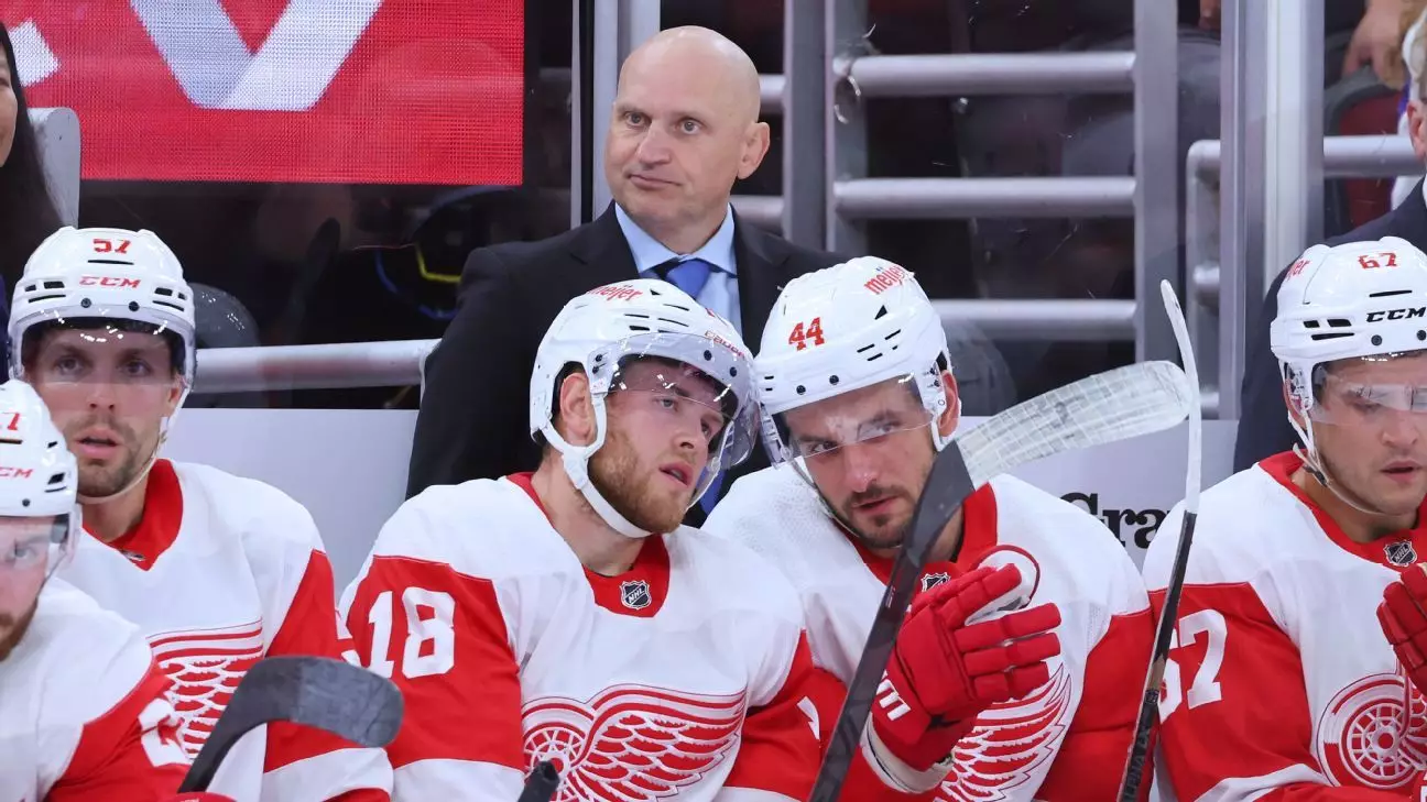 Nové vedenie v Detroite: Red Wings menia trénera