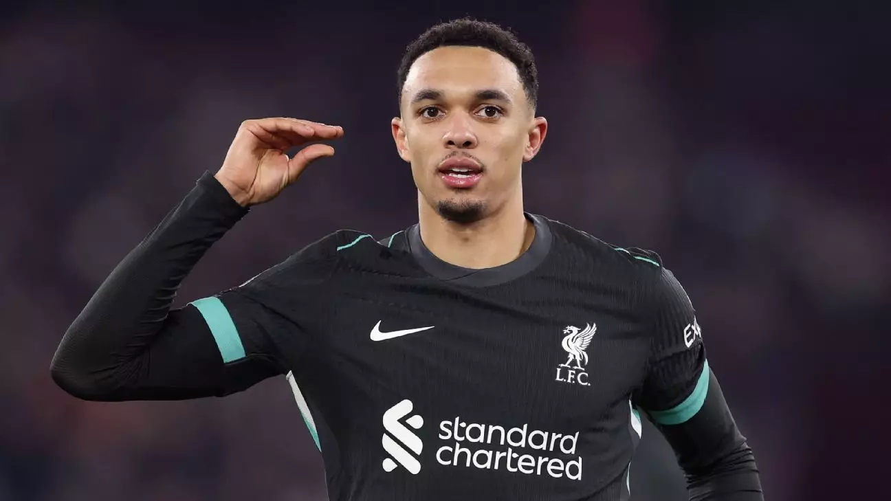 The Significance of Trent Alexander-Arnold’s Celebration Amid Contract Speculations