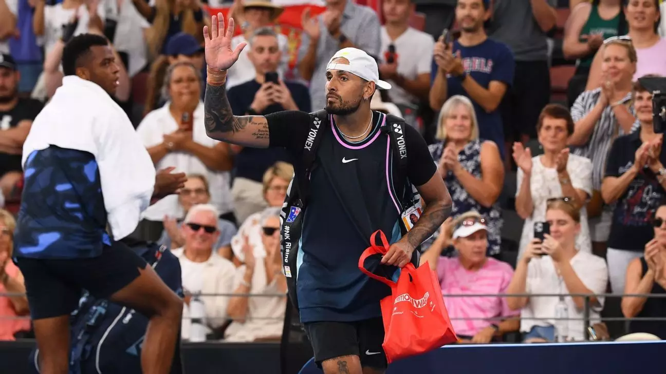 Resilience and Challenges: Kyrgios Strives for Comeback Amidst Tough Competition in Brisbane