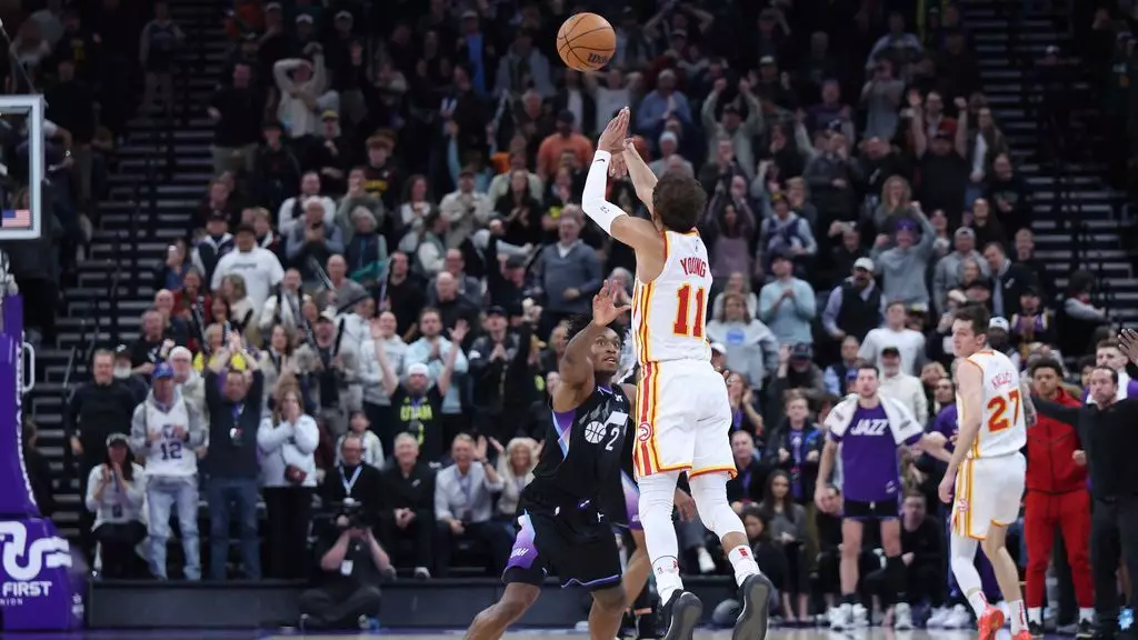 The Unforgettable Moment: Trae Young’s Historic Buzzer-Beater Against the Jazz