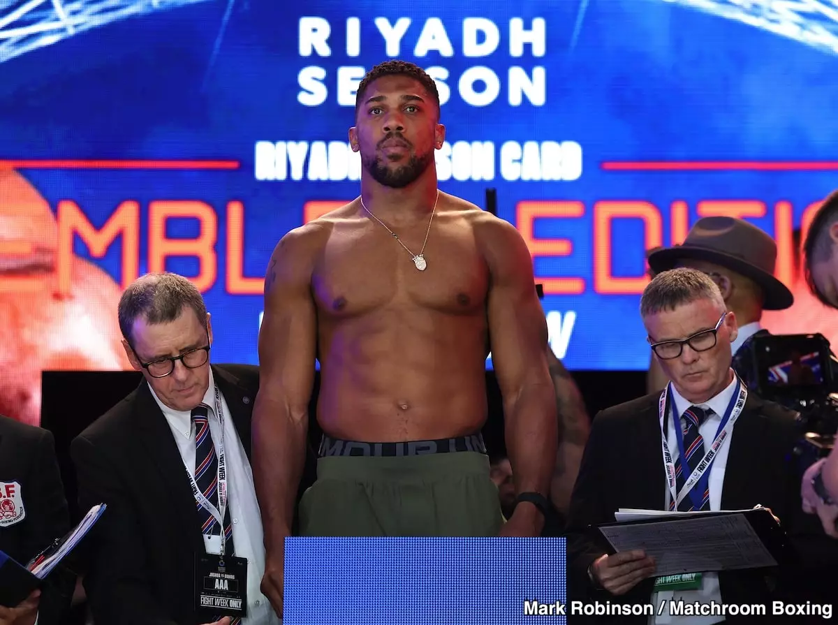 The Imperative of a British Heavyweight Showdown: Hearn Advocates Joshua vs. Fury