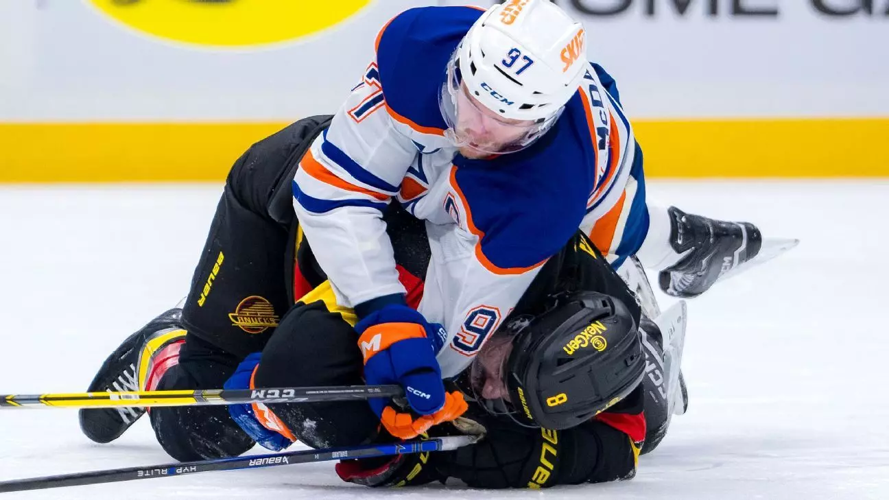 The Fallout of a Heated Match: McDavid and Myers Face Disciplinary Action