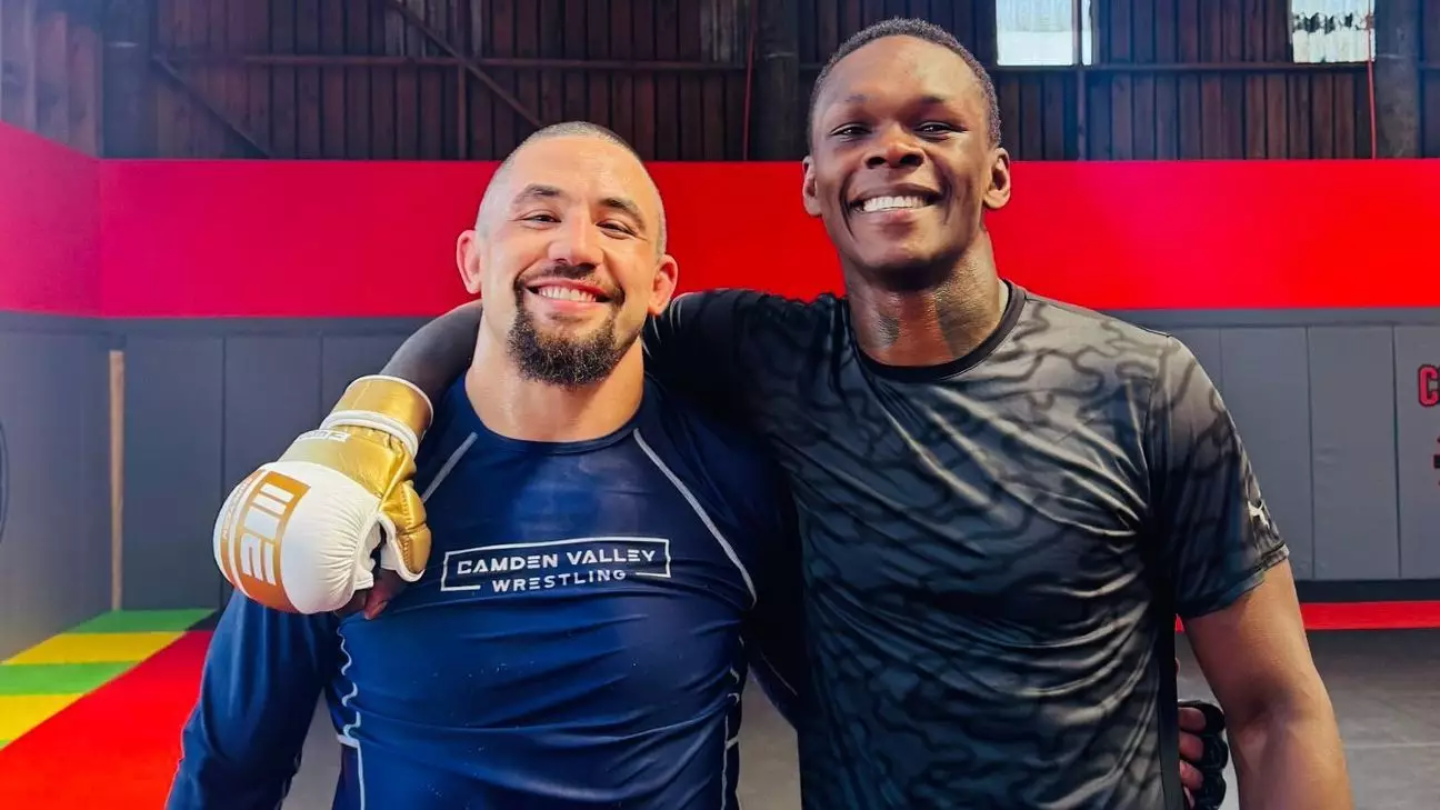 Unity in Rivalry: Israel Adesanya’s Strategic Shift with Robert Whittaker