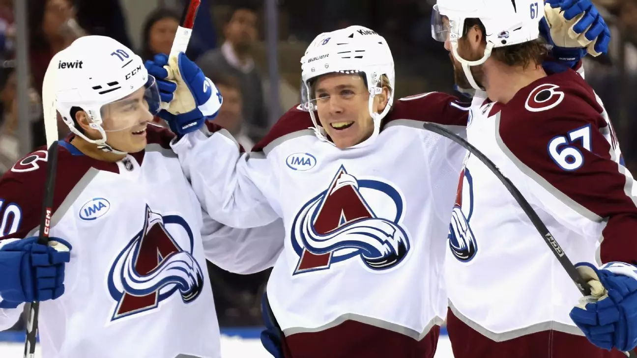 Drama on Ice: The Colorado Avalanche’s Thrilling Victory Over the New York Rangers