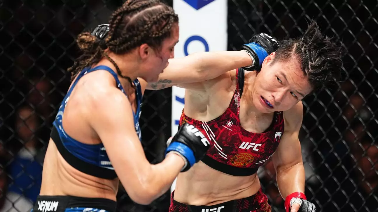 Zhang Weili obhájila titul šampiónky v slámovej váhe proti Tatiane Suarez na UFC 312