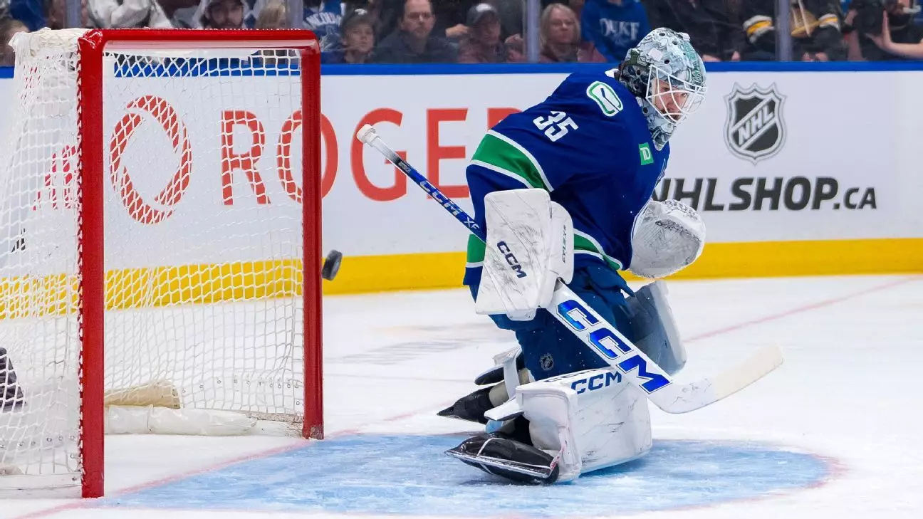 Thatcher Demko opäť mimo hry: Vancouver Canucks čelí výzvam