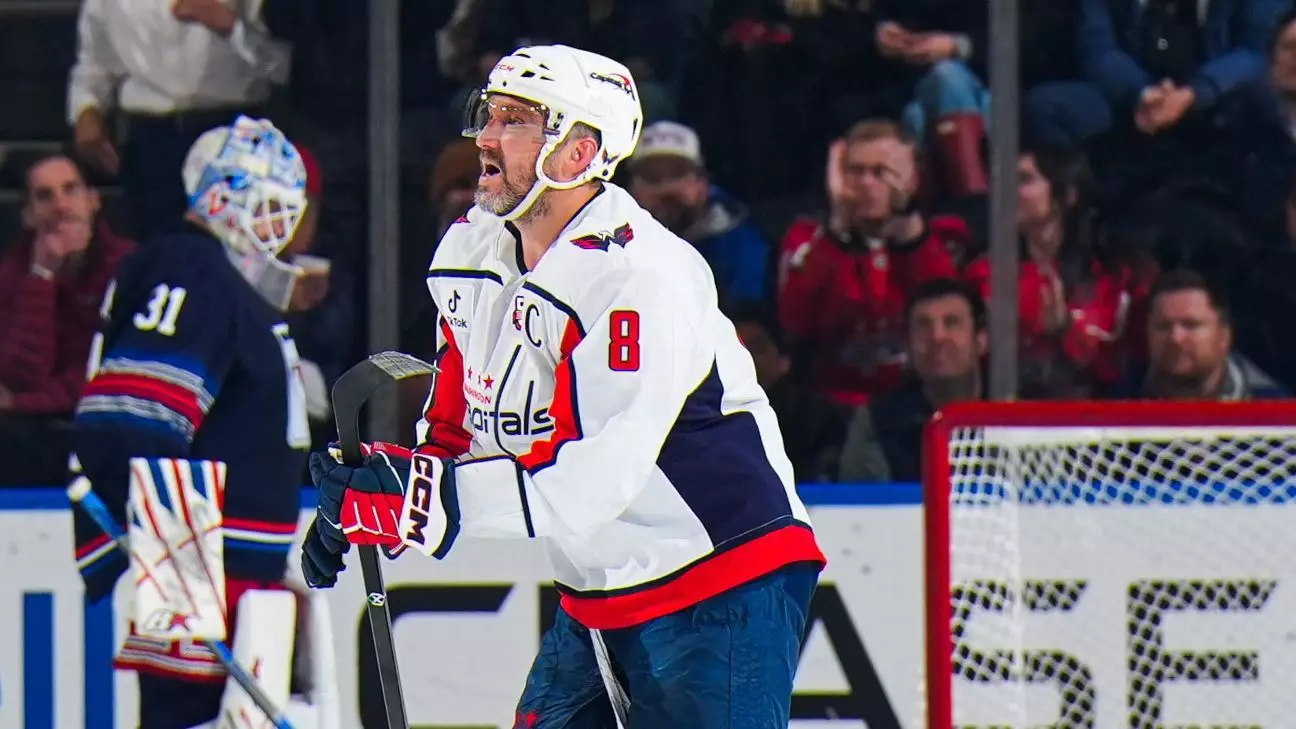 Ovechkin’s Pursuit: The Greatness of a Goal-Scoring Legend