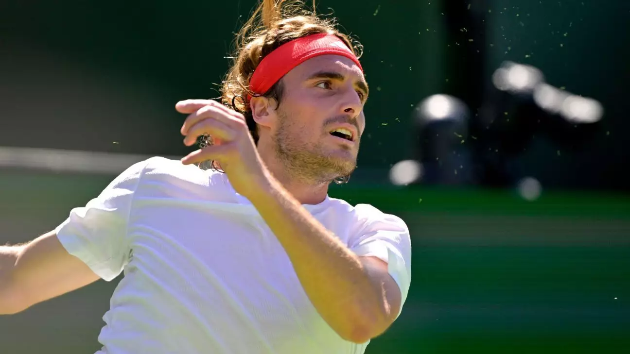 Unyielding Resolve: Tsitsipas Charges Through Indian Wells