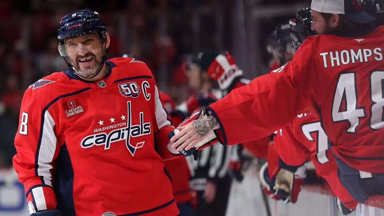 Alex Ovechkin a jeho historický 886. gól v NHL: Krok k legendárnemu rekordu