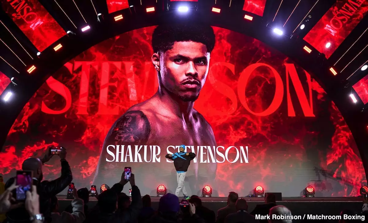 The Price of Respect: Shakur Stevenson’s Frustration with Vasily Lomachenko