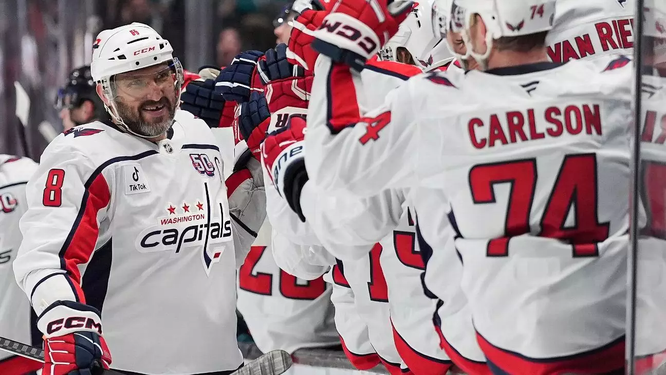 Ovechkin’s Historic Journey: Chasing Greatness with Resilience