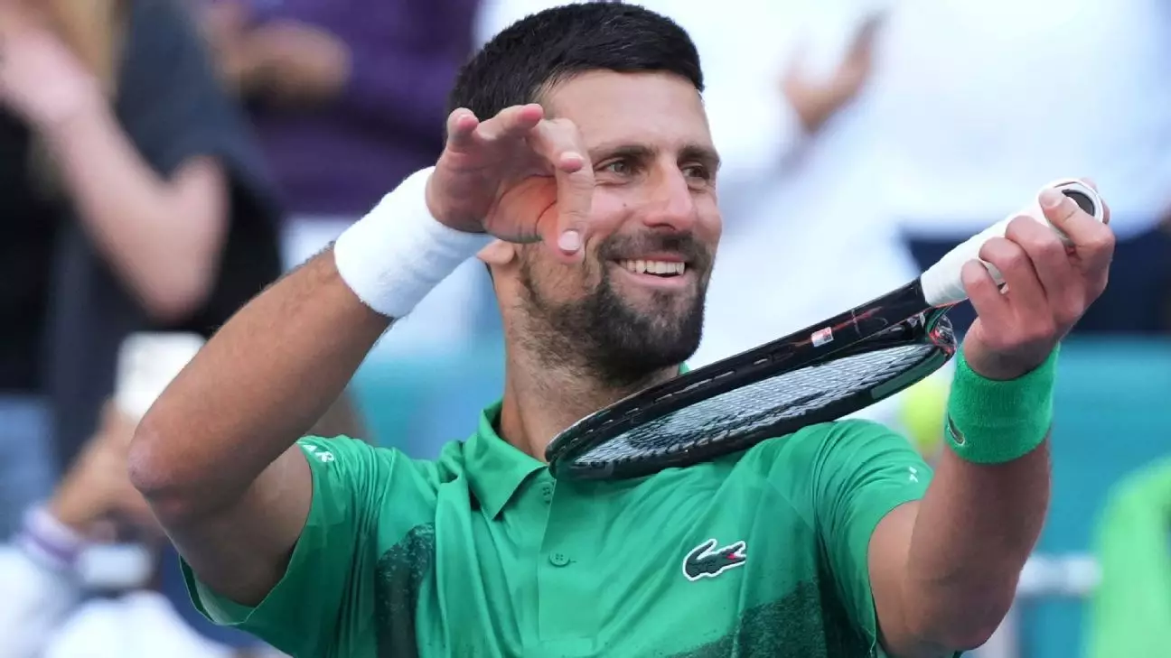 Unstoppable Djokovic Returns: A New Era at the Miami Open