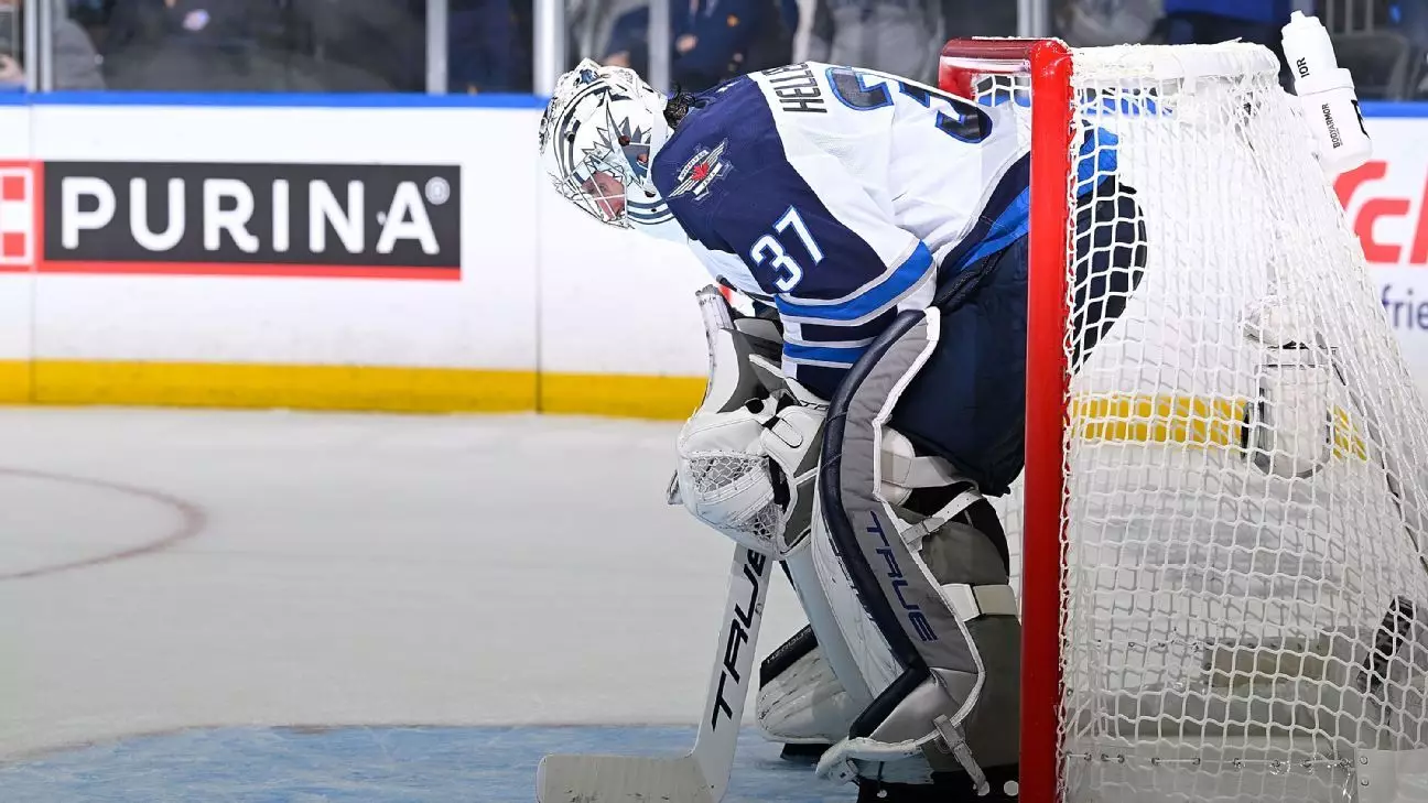 Resilience Amidst Adversity: The Winnipeg Jets Rally Around Hellebuyck