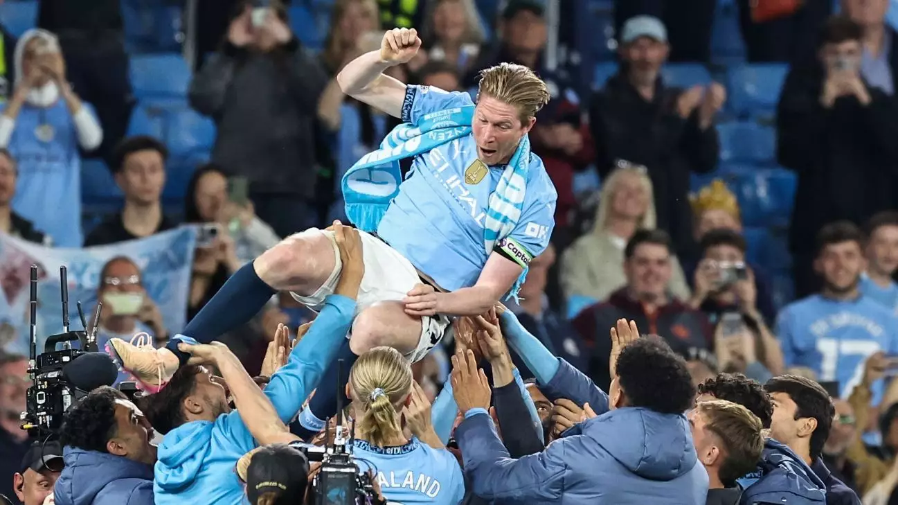 Kevin De Bruyne’s Celebratory Farewell: A Legacy Etched in Gold