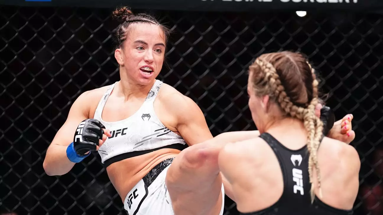 Unleashing the War: A Clash of Grit and Skill on the UFC Canvas