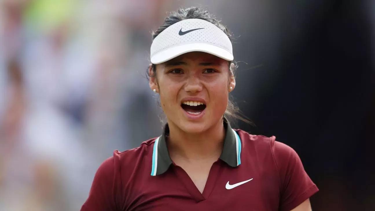 Resilience Shines: Zheng Qinwen Emerges Victorious Against Emma Raducanu