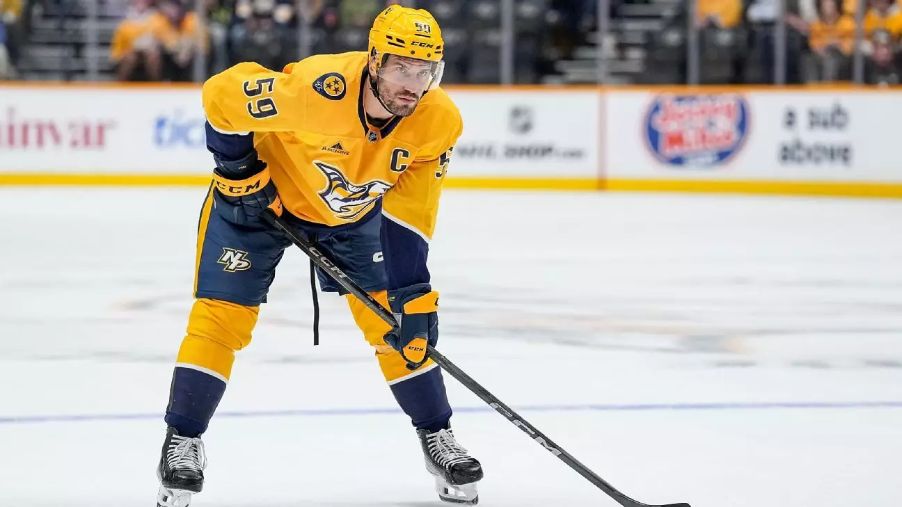 Resilience on Ice: Roman Josi’s Bold Comeback Journey
