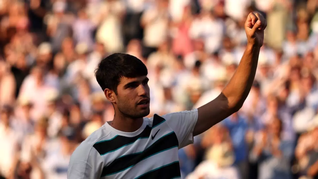 Alcaraz Triumphs in Tense Showdown, Setting Stage for Wimbledon Aspirations