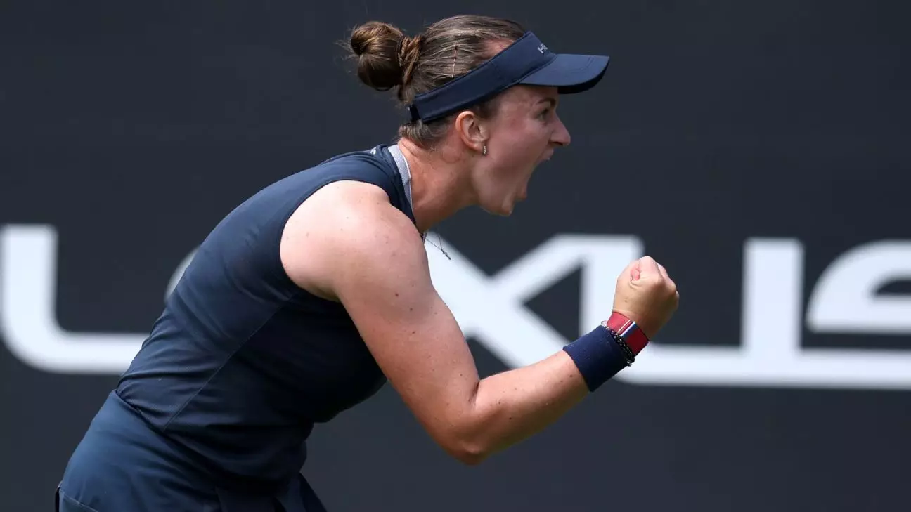 Resilient Tenacity: Krejcikova’s Brave Journey at Eastbourne