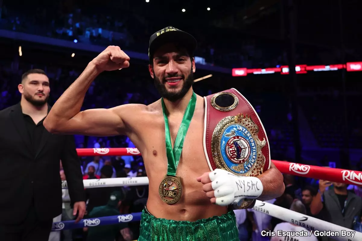 Unleashing Brilliance: Hamzah Sheeraz’s Resounding Rise in Boxing’s Elite Circle
