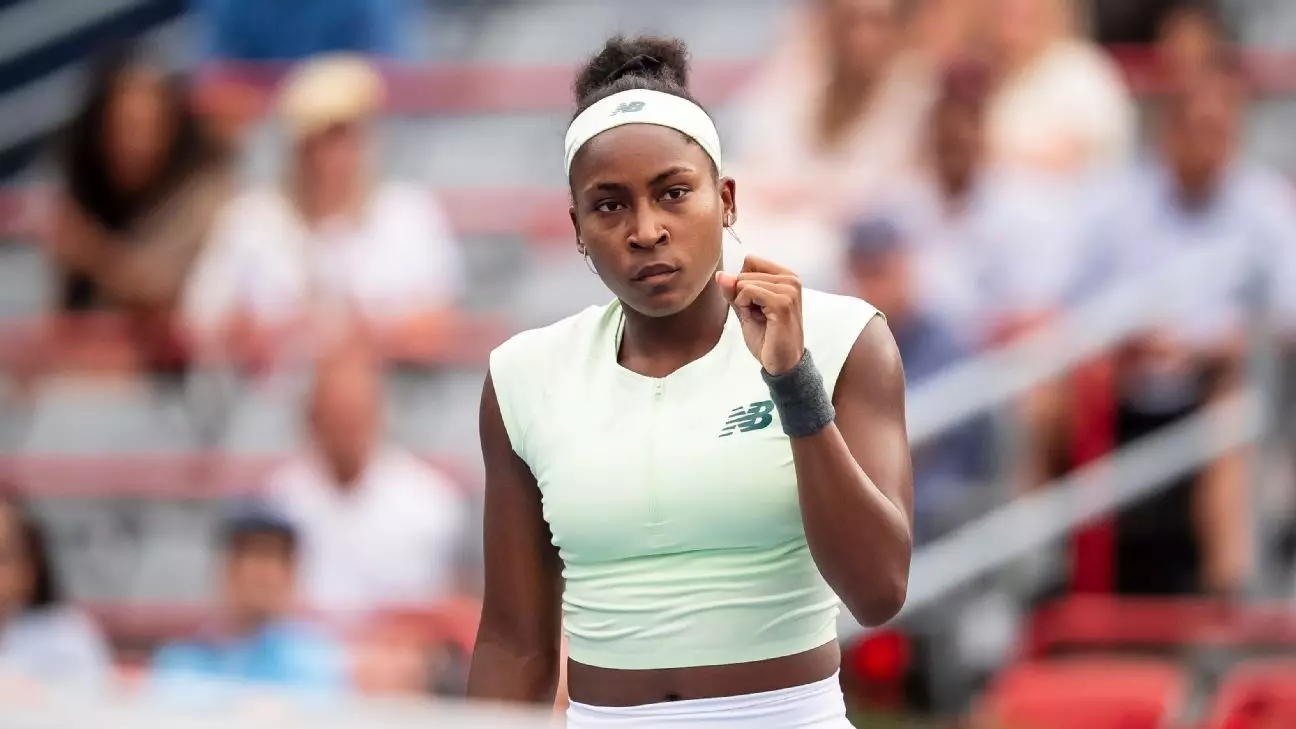 Unyielding Spirit: How Coco Gauff Demonstrates Resilience on the Road to Victory
