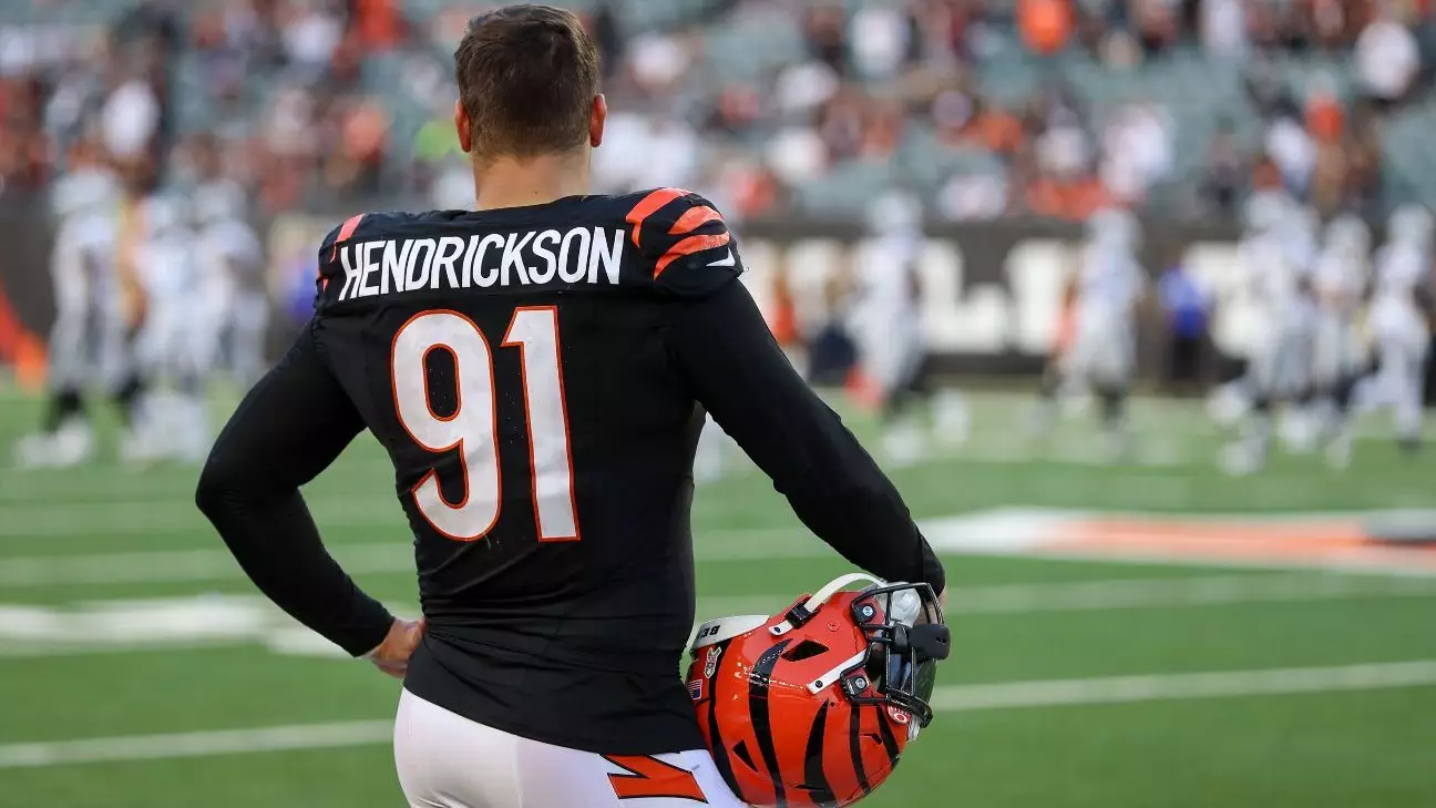 Unwavering Resolve: Trey Hendrickson’s Stand for Security and Value in the NFL