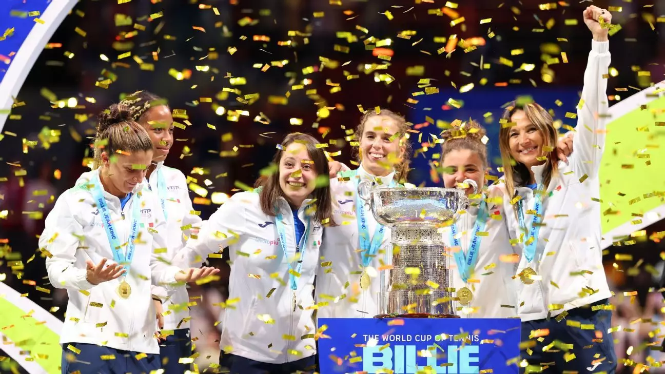 Italy’s Triumph: A Testament to Courage and Team Spirit in the Billie Jean King Cup